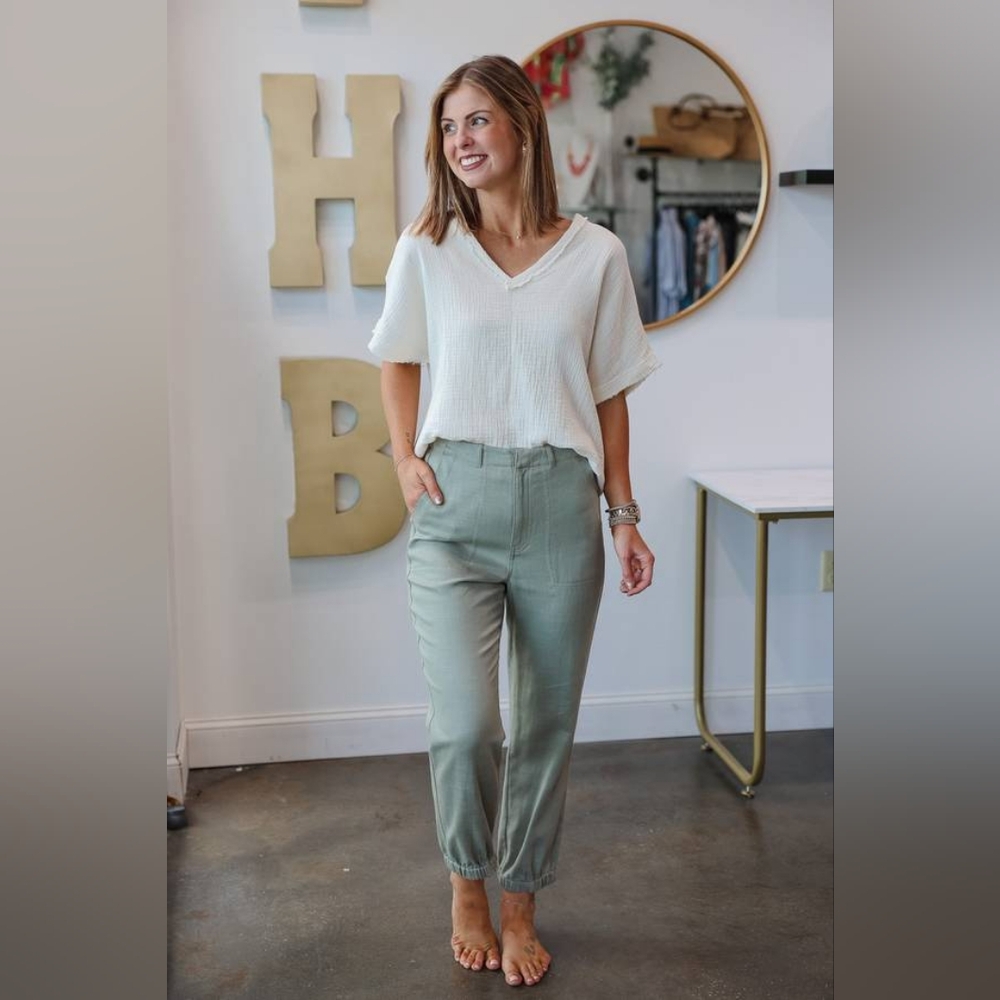 Steve Madden Hadia Women's Sage Green Pants